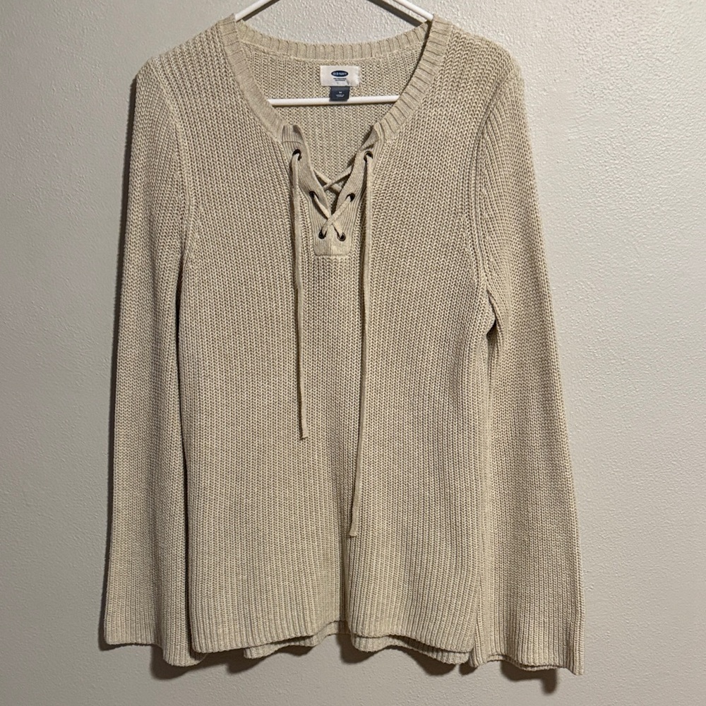 Cream Knit Sweater